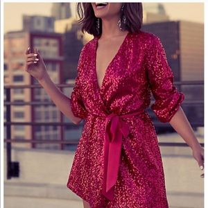 Express X Olivia Culpo Sequin Dress - Large